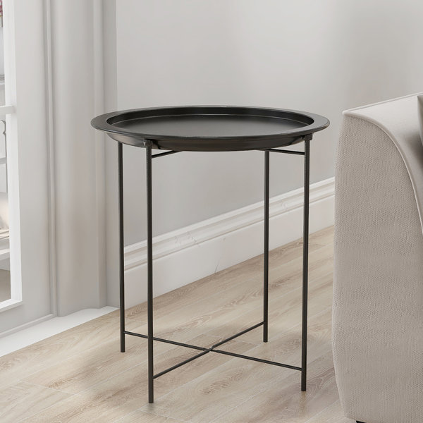 Round Coffee Table Black Wayfair